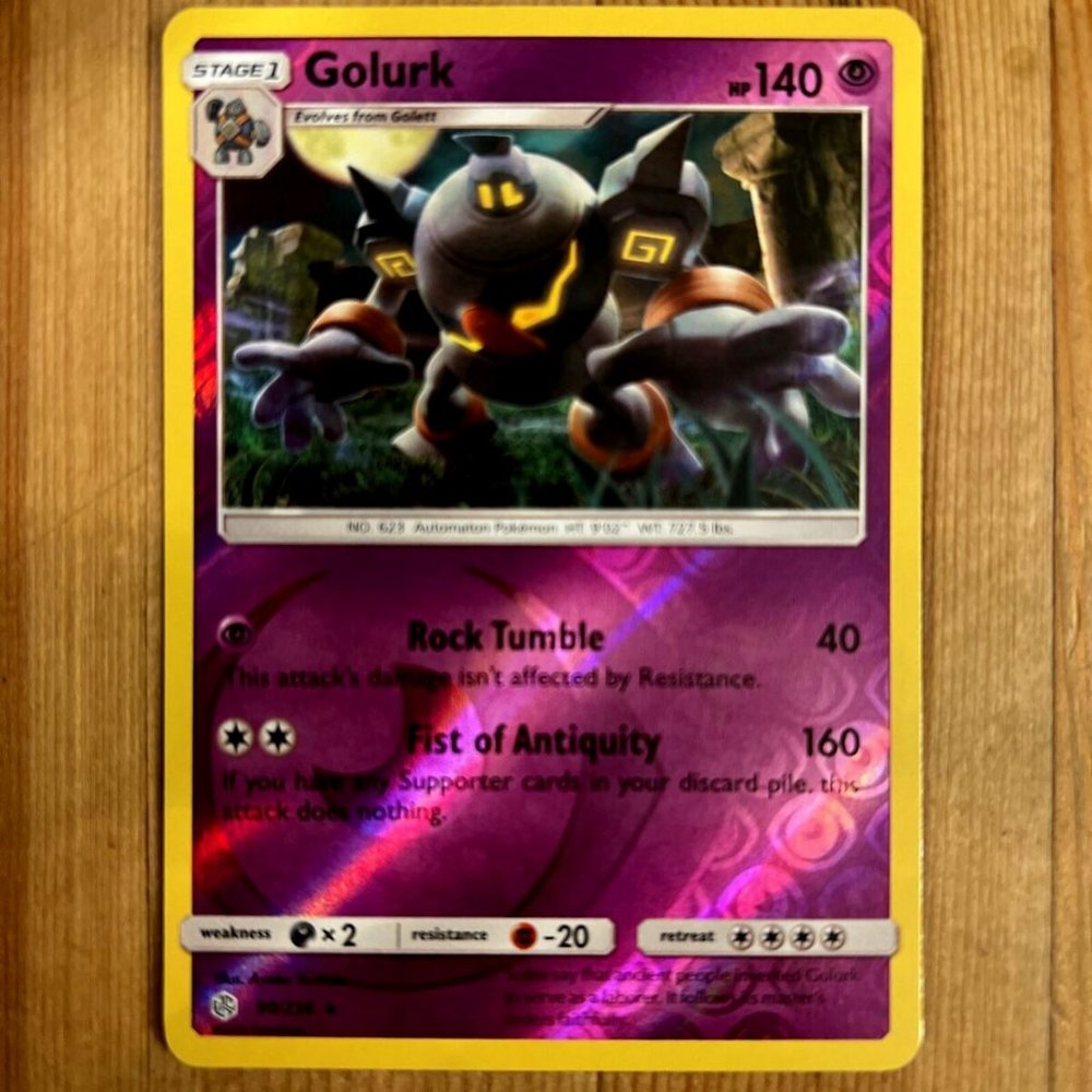 Golurk reverse holo